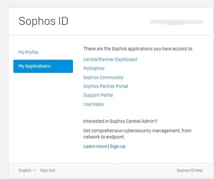 Sophos partner portal 1