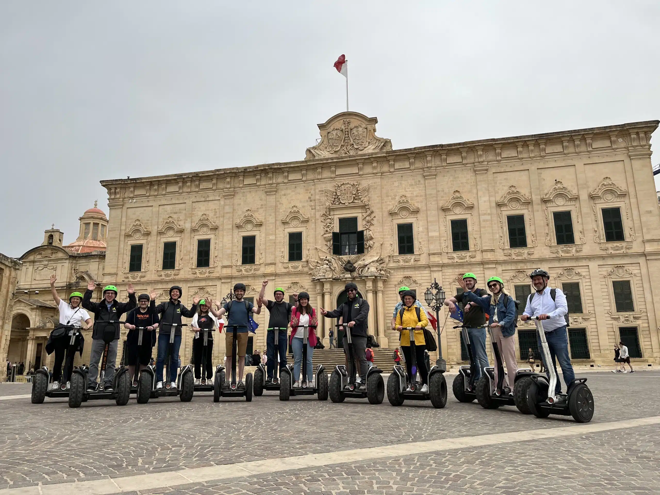 Life at Kappa Data Malta segways