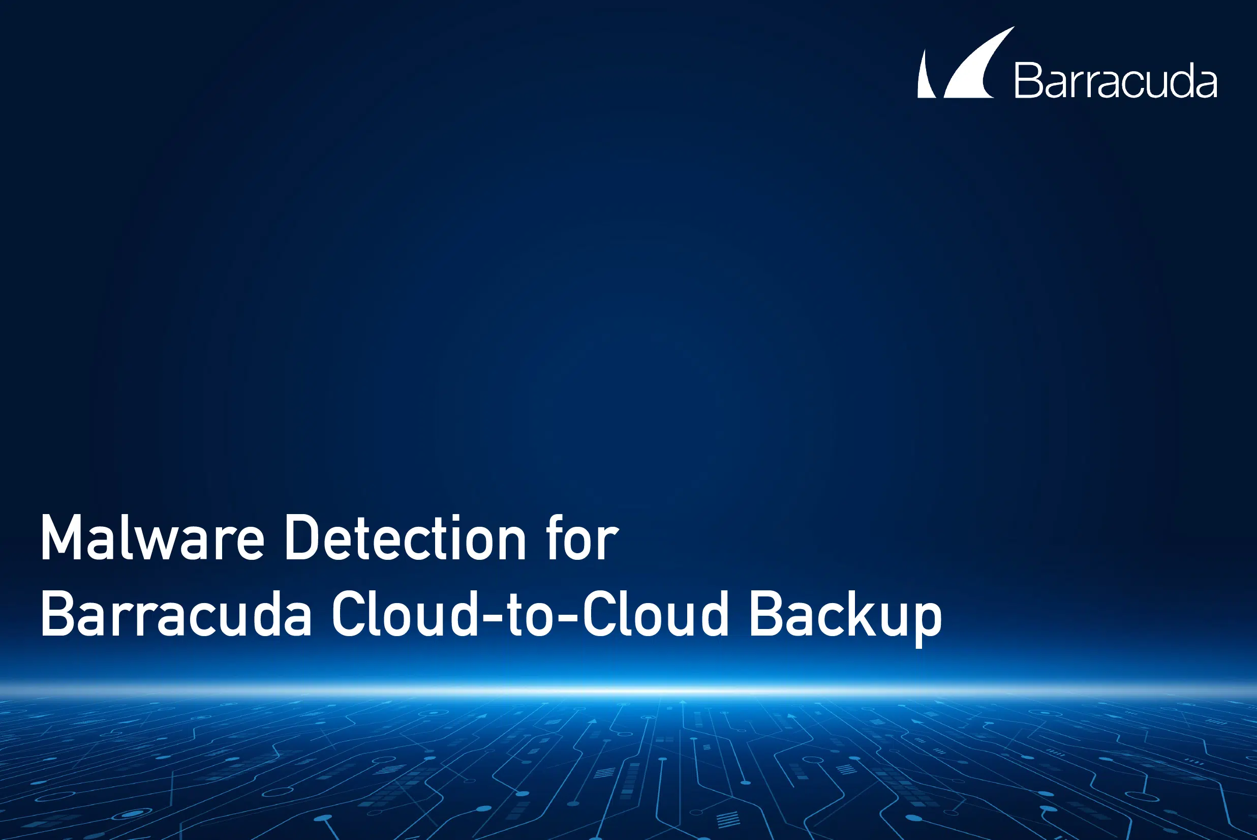 Barracuda Malware detection for Cloud-to-Cloud Backup with Logo