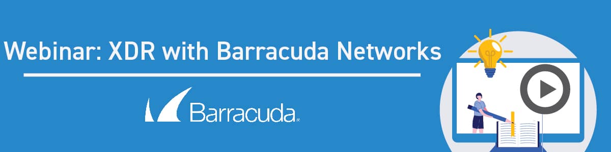 Barracuda Webinar XDR with Logo