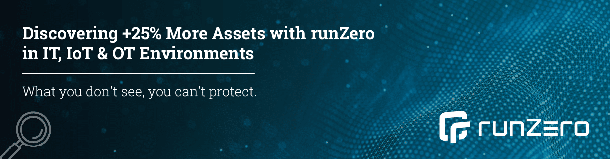 event banner technical webinar runZero