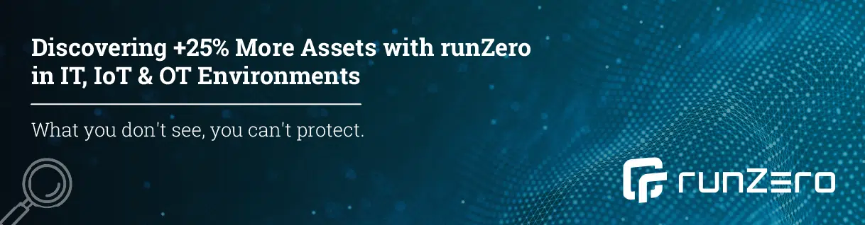 event banner technical webinar runZero