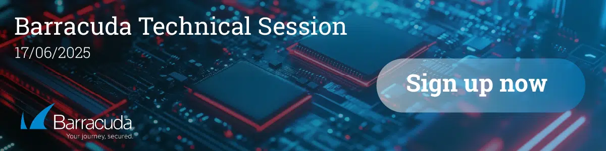 event banner barracuda technical session