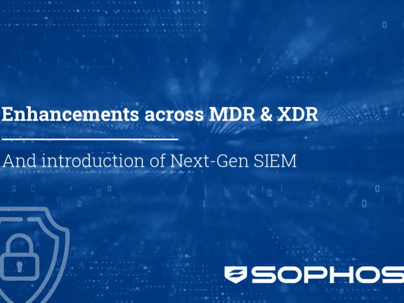 Blogpost visual Sophos XDR